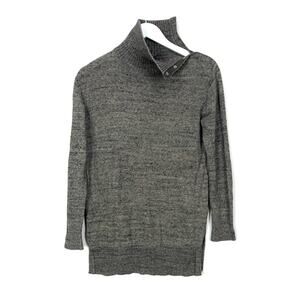 Gap Button Turtleneck Pullover Sweater